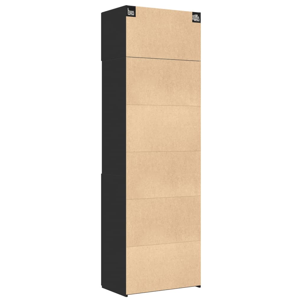 Opbergkast 70X42,5X225 Cm Bewerkt Hout