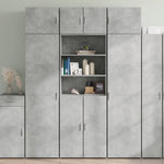 Opbergkast 70X42,5X225 Cm Bewerkt Hout