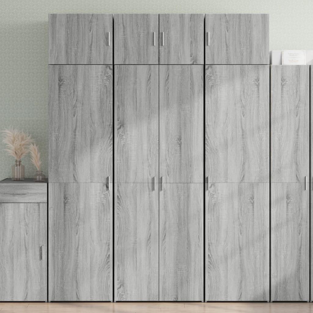Opbergkast 70X42,5X225 Cm Bewerkt Hout Ig