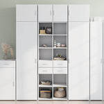 Opbergkast 70X42,5X225 Cm Bewerkt Hout