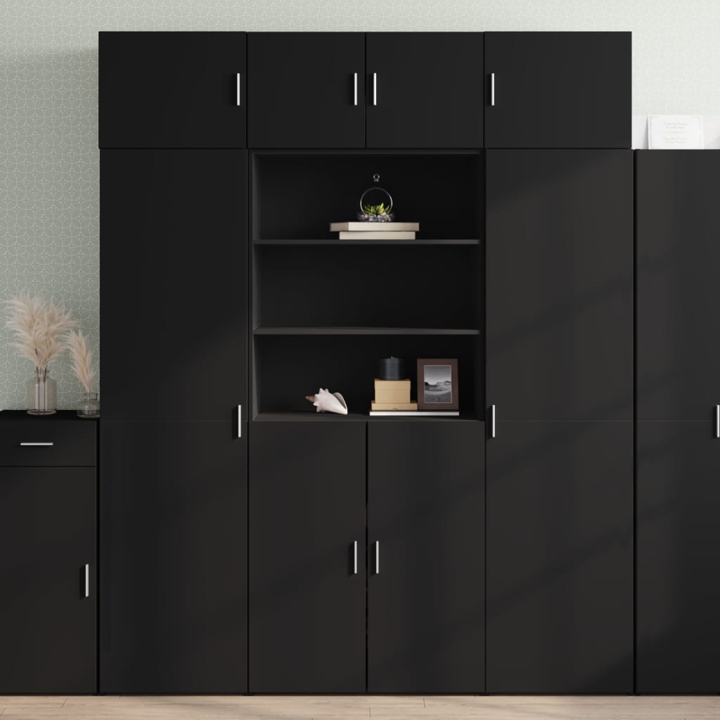 Opbergkast 80X42,5X225 Cm Bewerkt Hout Ig