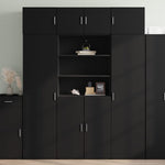 Opbergkast 80X42,5X225 Cm Bewerkt Hout Ig
