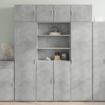 Opbergkast 80X42,5X225 Cm Bewerkt Hout Ig