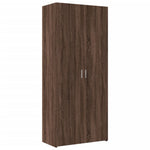 Opbergkast 80X42,5X225 Cm Bewerkt Hout Ig