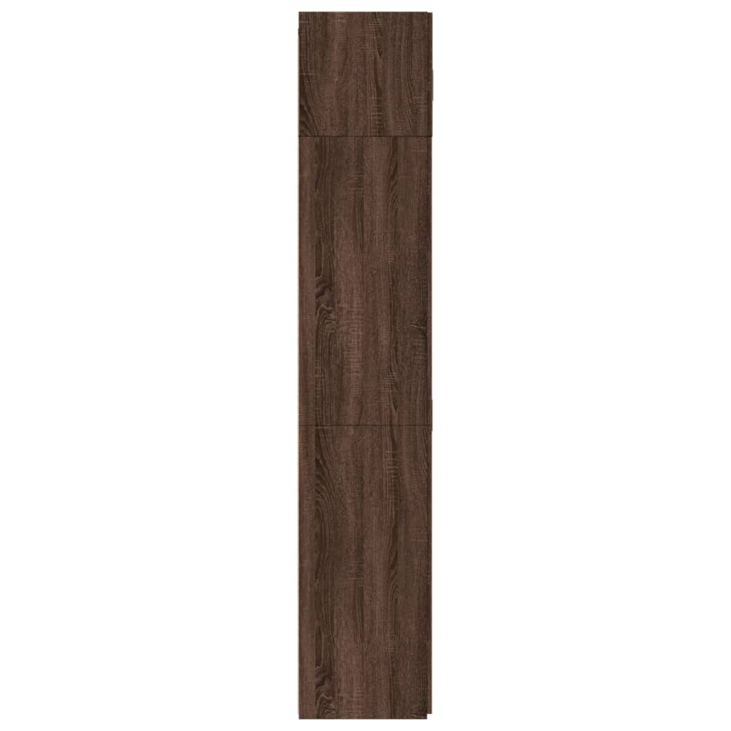 Opbergkast 80X42,5X225 Cm Bewerkt Hout Ig