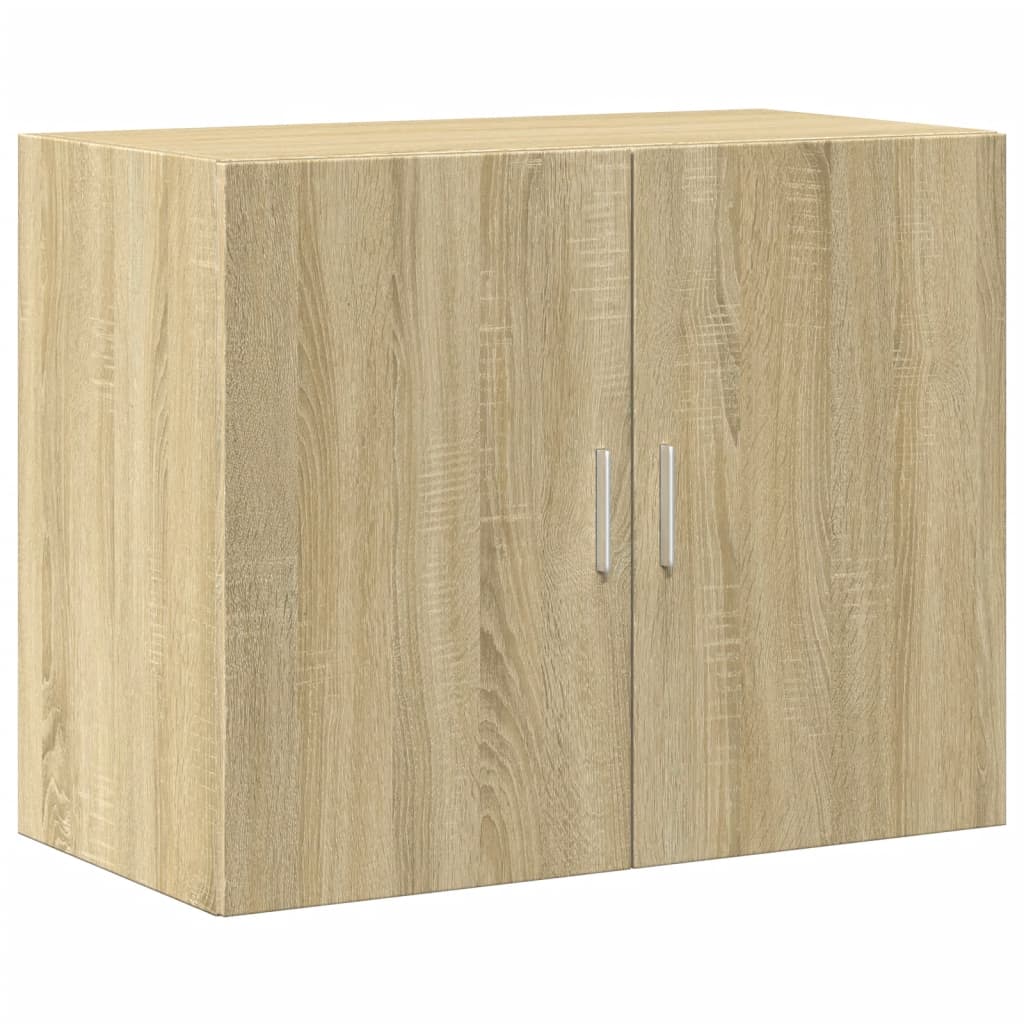 Hoge Kast 80X42,5X249 Cm Bewerkt Hout Kleurig
