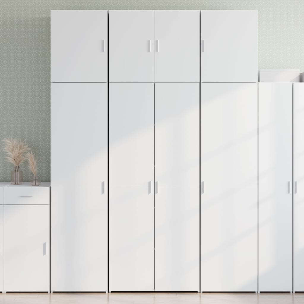 Hoge Kast 80X42,5X249 Cm Bewerkt Hout