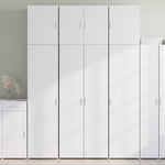 Hoge Kast 80X42,5X249 Cm Bewerkt Hout
