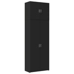 Hoge Kast 80X42,5X249 Cm Bewerkt Hout