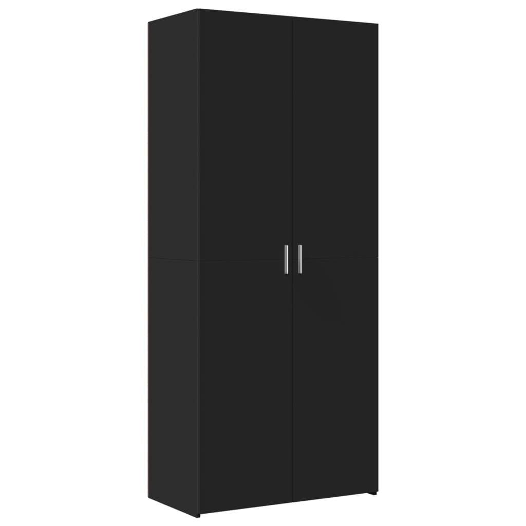 Hoge Kast 80X42,5X249 Cm Bewerkt Hout