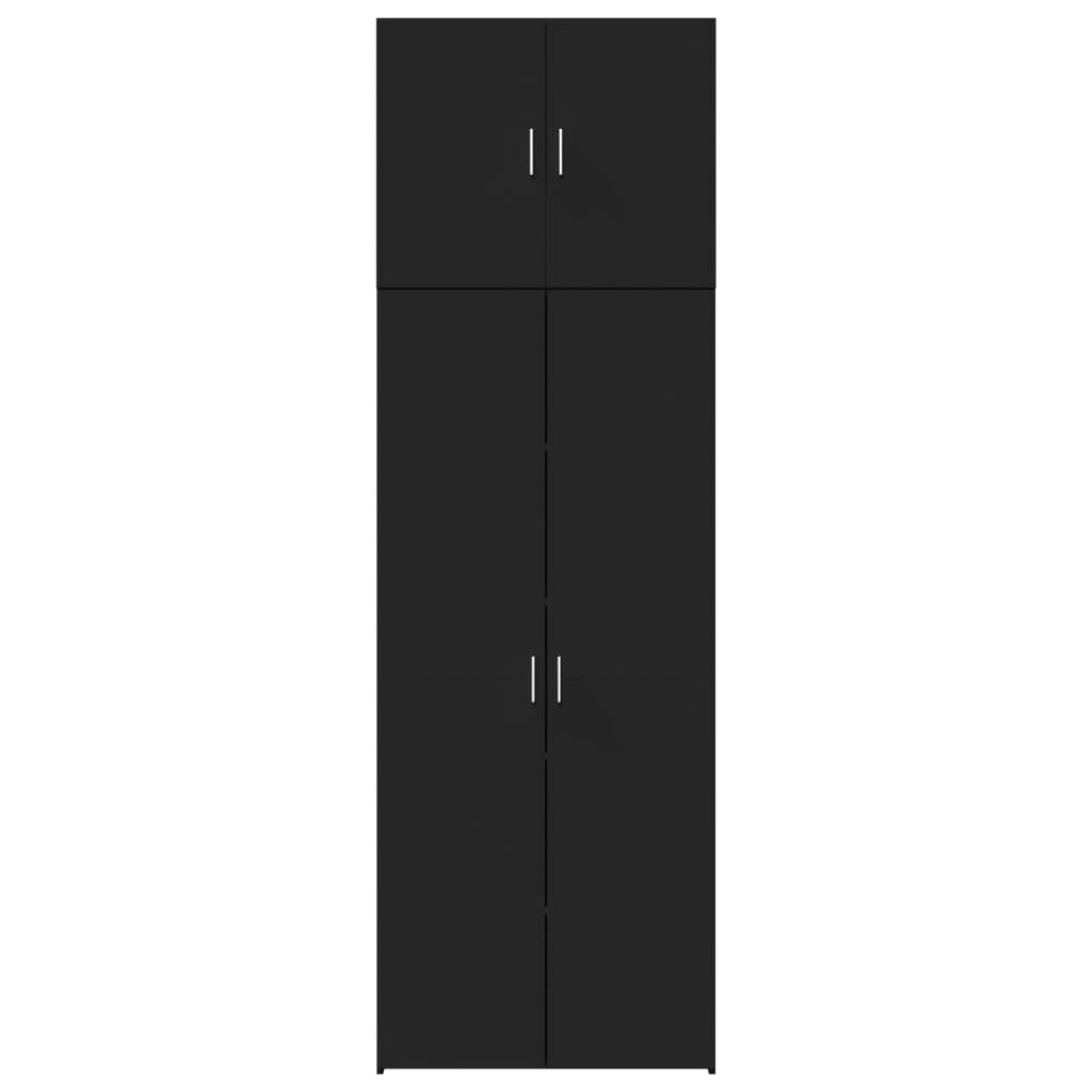 Hoge Kast 80X42,5X249 Cm Bewerkt Hout