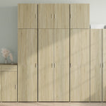 Hoge Kast 80X42,5X249 Cm Bewerkt Hout