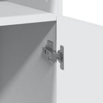 Hoge Kast 70X42,5X185 Cm Bewerkt Hout