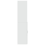 Hoge Kast 80X42,5X185 Cm Bewerkt Hout