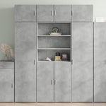 Hoge Kast 80X42,5X185 Cm Bewerkt Hout