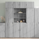 Hoge Kast 80X42,5X185 Cm Bewerkt Hout