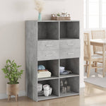 Hoge Kast 80X42,5X124 Cm Bewerkt Hout