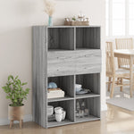 Hoge Kast 80X42,5X124 Cm Bewerkt Hout