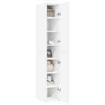 Hoge Kast 30X42,5X185 Cm Bewerkt Hout