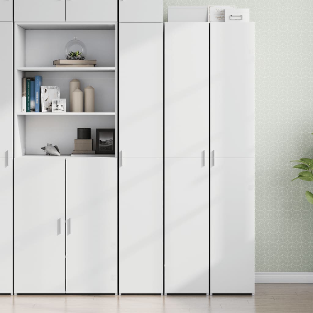 Hoge Kast 30X42,5X185 Cm Bewerkt Hout