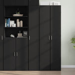 Hoge Kast 30X42,5X185 Cm Bewerkt Hout