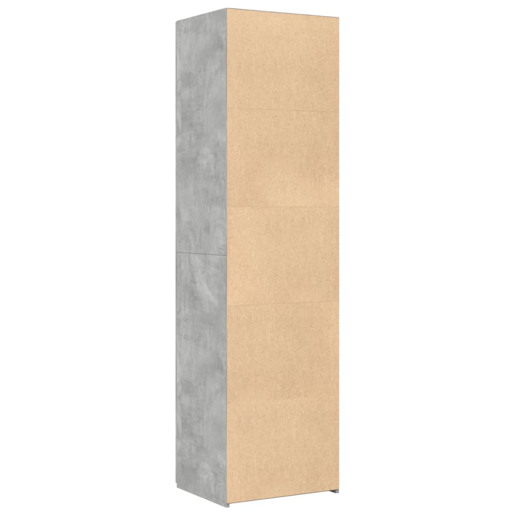 Hoge Kast 50X42,5X185 Cm Bewerkt Hout