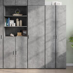 Hoge Kast 50X42,5X185 Cm Bewerkt Hout