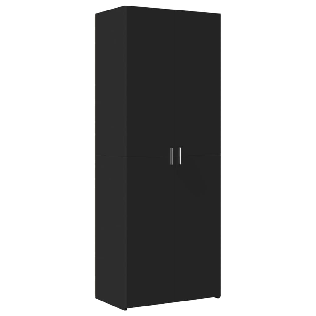 Hoge Kast 70X42,5X185 Cm Bewerkt Hout