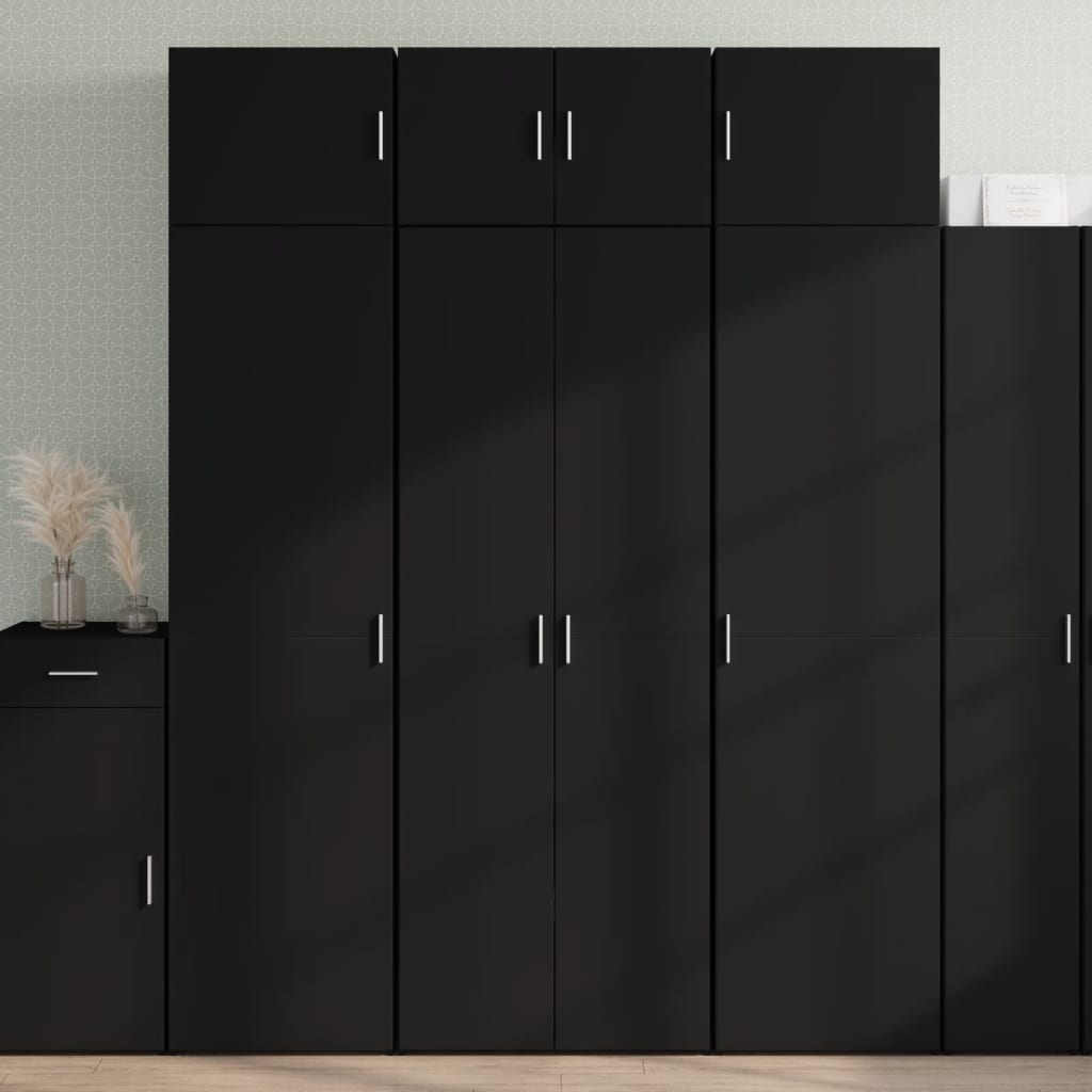 Hoge Kast 70X42,5X185 Cm Bewerkt Hout