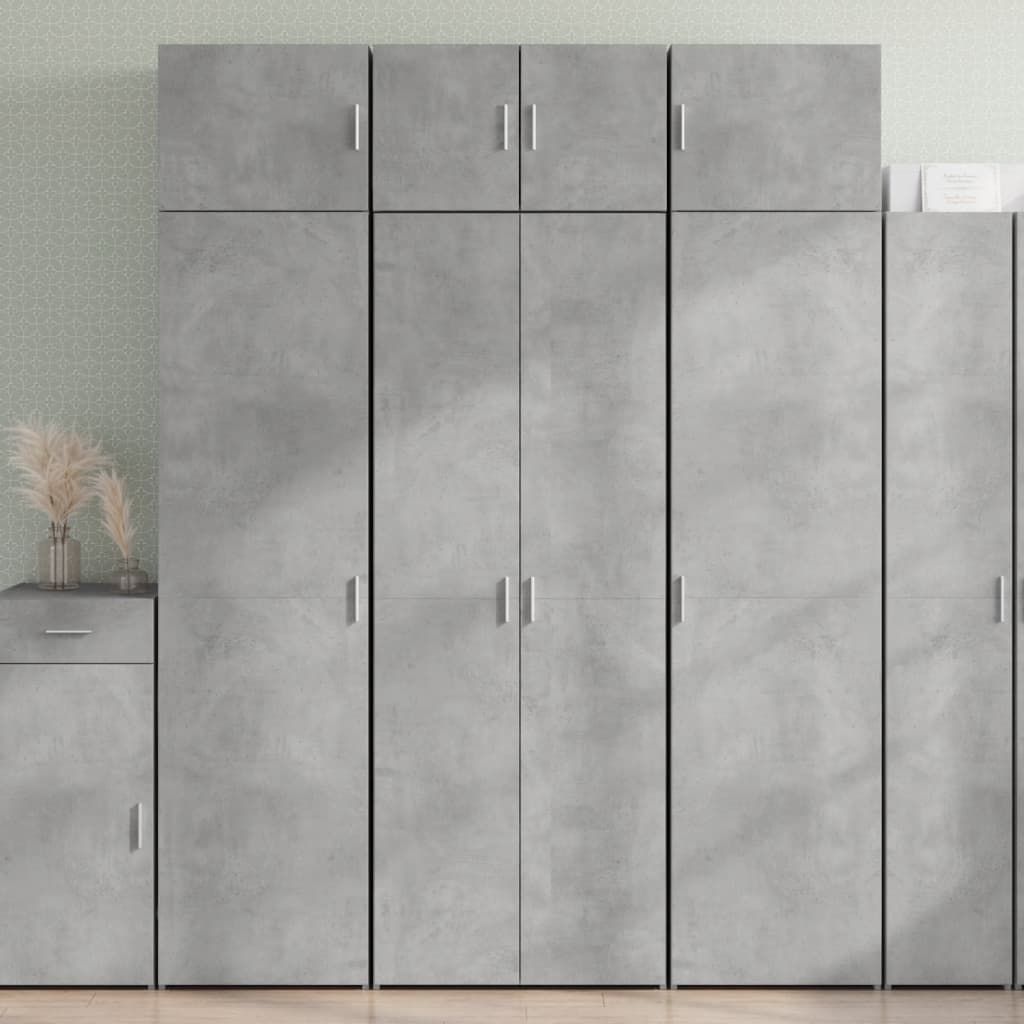 Hoge Kast 70X42,5X185 Cm Bewerkt Hout