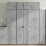 Hoge Kast 70X42,5X185 Cm Bewerkt Hout