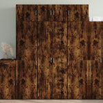 Hoge Kast 70X42,5X185 Cm Bewerkt Hout