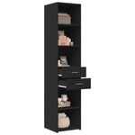 Hoge Kast 40X42,5X185 Cm Bewerkt Hout