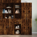 Hoge Kast 40X42,5X185 Cm Bewerkt Hout