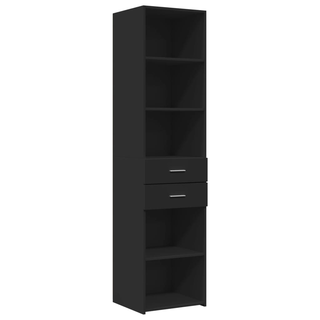 Hoge Kast 45X42,5X185 Cm Bewerkt Hout