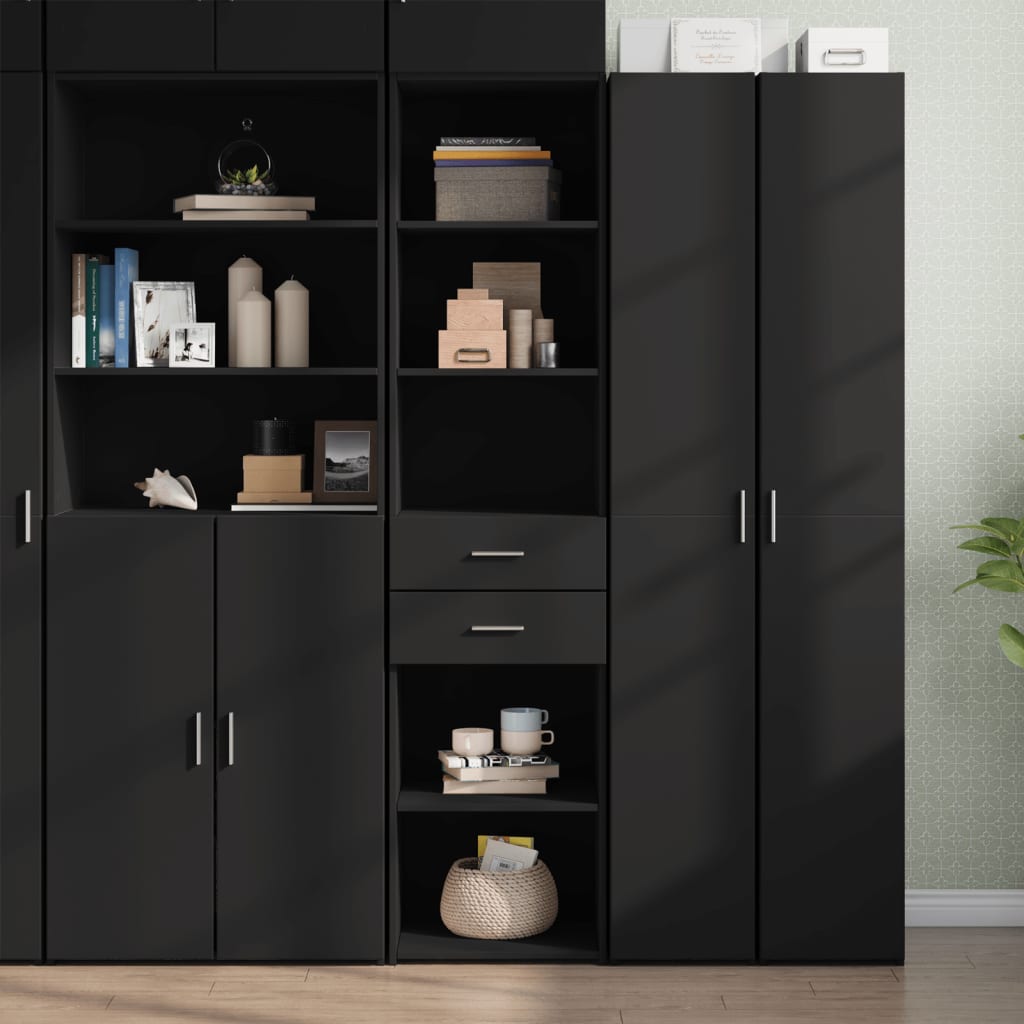 Hoge Kast 45X42,5X185 Cm Bewerkt Hout