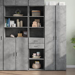 Hoge Kast 45X42,5X185 Cm Bewerkt Hout