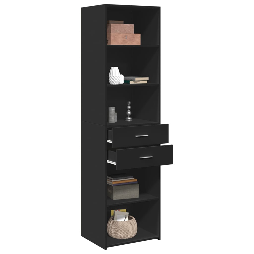 Hoge Kast 50X42,5X185 Cm Bewerkt Hout