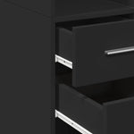 Hoge Kast 50X42,5X185 Cm Bewerkt Hout