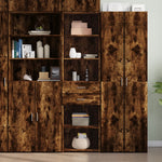 Hoge Kast 50X42,5X185 Cm Bewerkt Hout