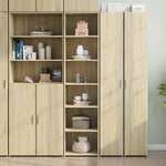 Hoge Kast 45X41X185 Cm Bewerkt Hout