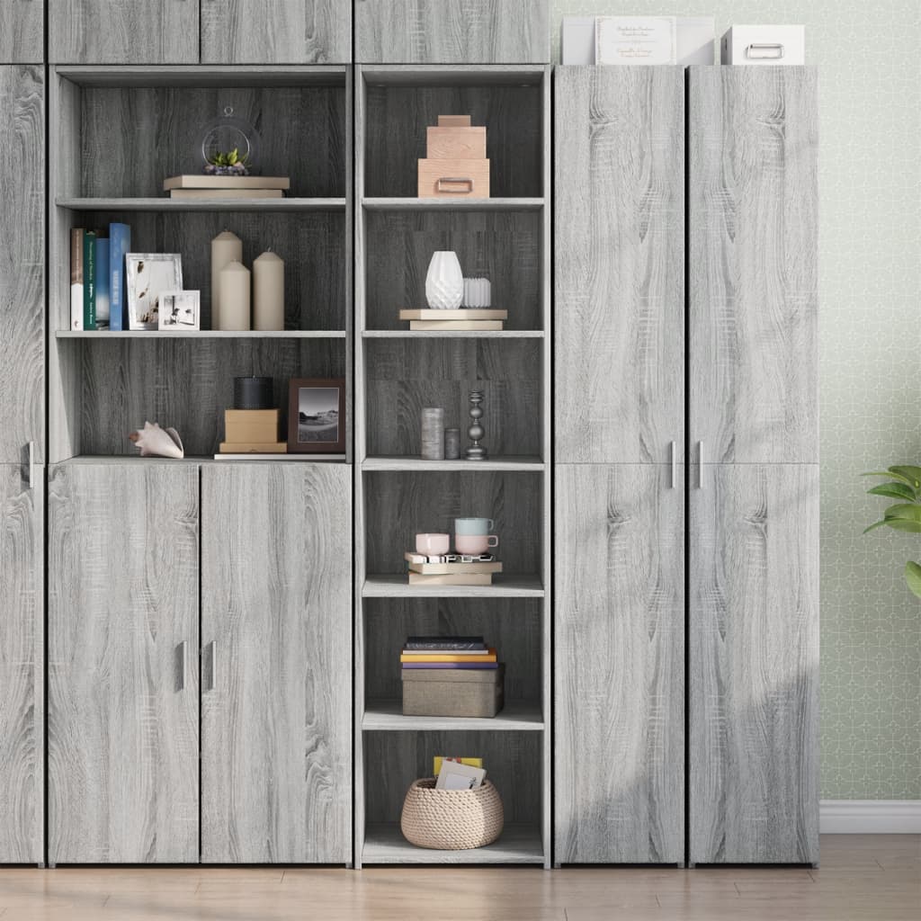 Hoge Kast 45X41X185 Cm Bewerkt Hout