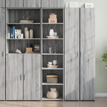 Hoge Kast 45X41X185 Cm Bewerkt Hout