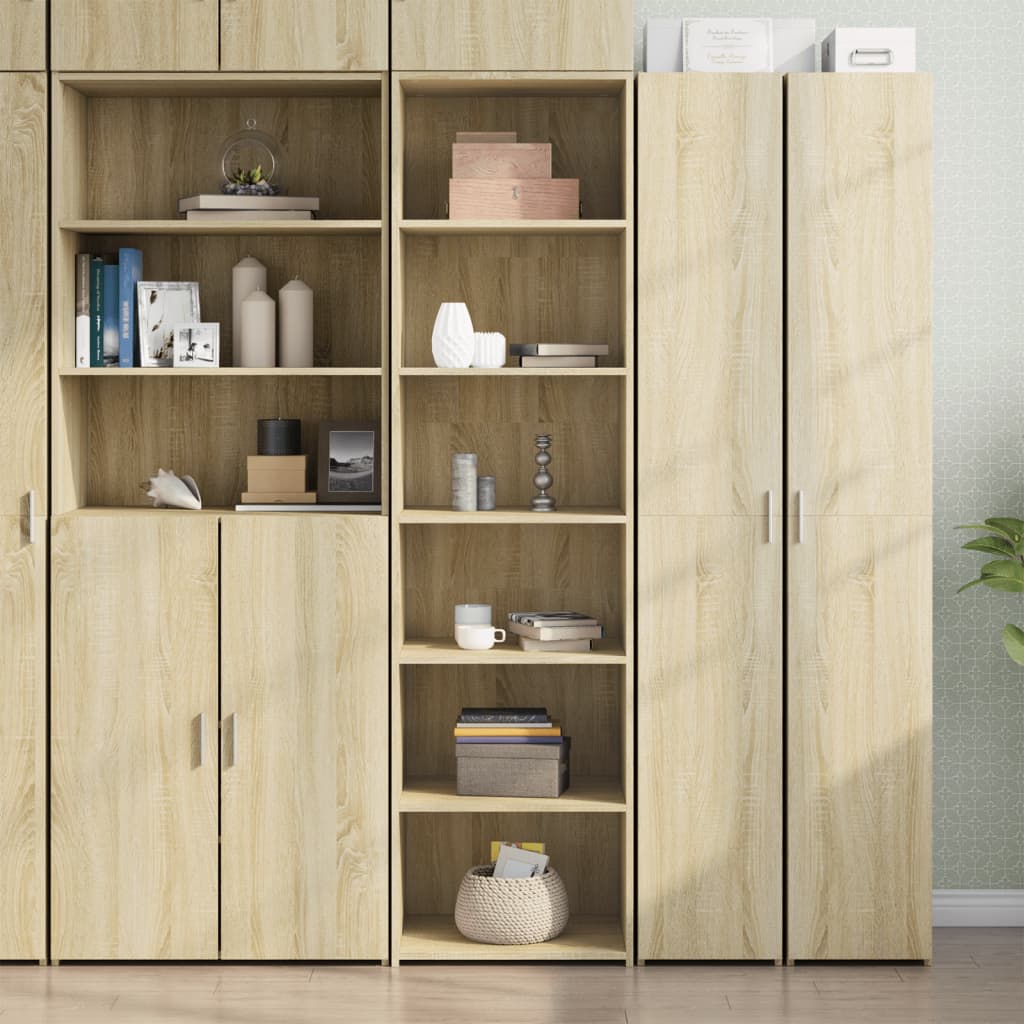 Hoge Kast 50X41X185 Cm Bewerkt Hout Ig
