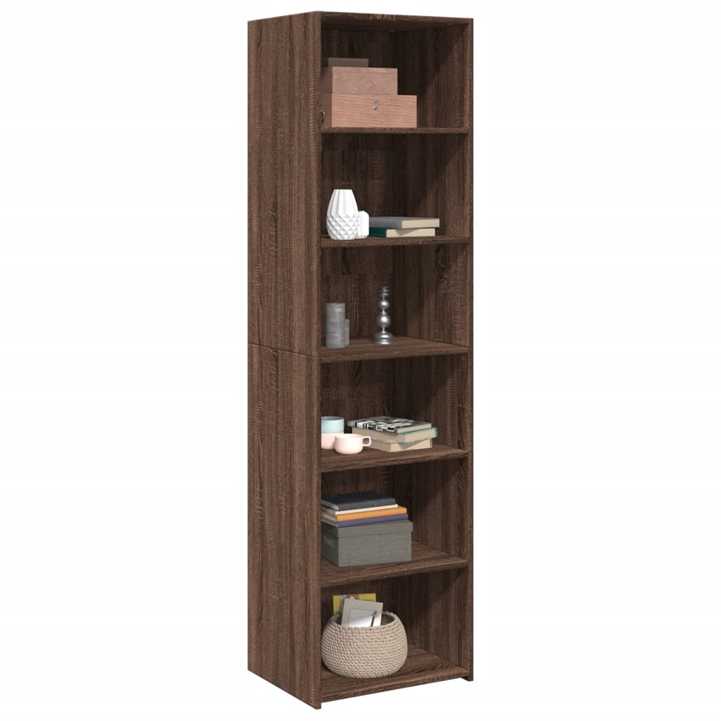 Hoge Kast 50X41X185 Cm Bewerkt Hout Ig