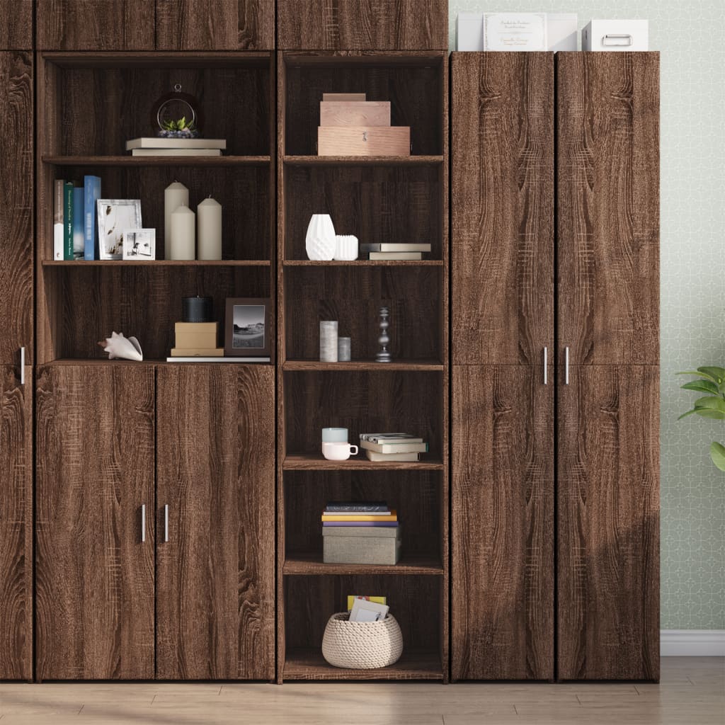Hoge Kast 50X41X185 Cm Bewerkt Hout Ig
