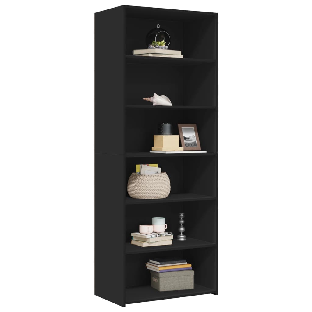 Hoge Kast 70X41X185 Cm Bewerkt Hout