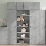 Hoge Kast 70X41X185 Cm Bewerkt Hout