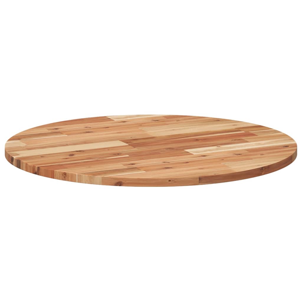 Tafelblad Rond Ø 50X2 Cm Massief Acaciahout