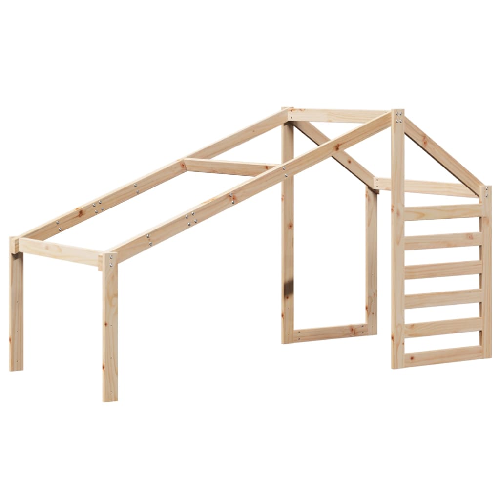 Stapelbedframe Zonder Matras Massief Grenenhout
